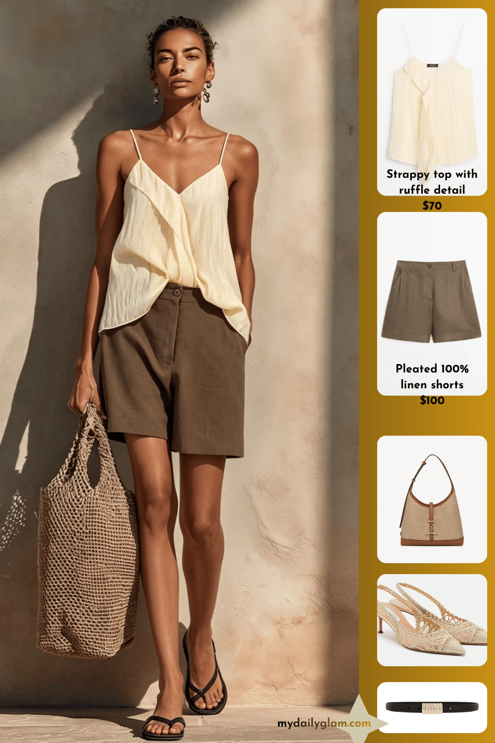 - summer linen pant sets for women 30+