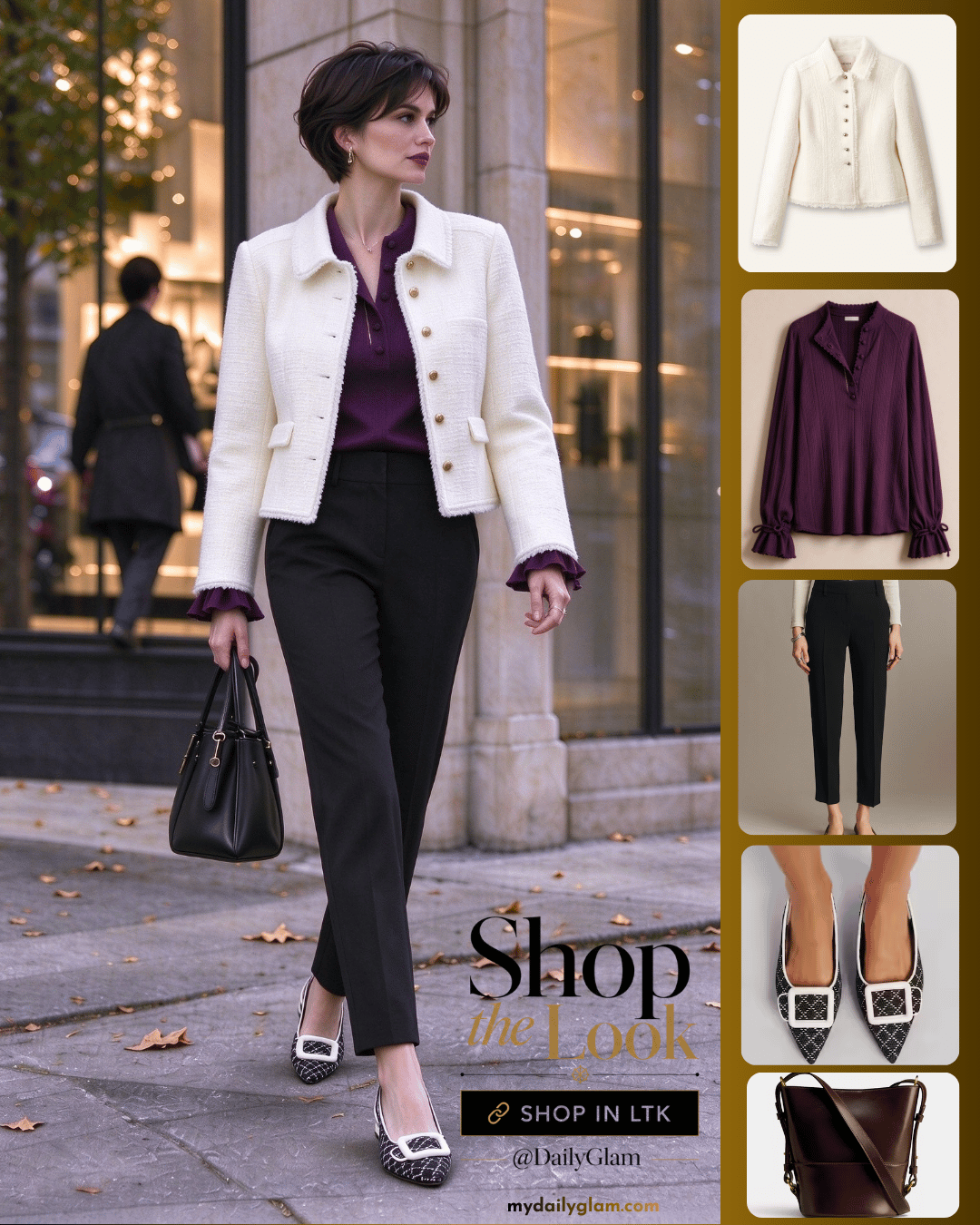 Timeless fall workwear inspiration ✨ 